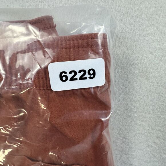 Arbor Shorts Mens 36 Orange 1995 Men Chino Pull On Casual Shorts Drawstring - Picture 9 of 9